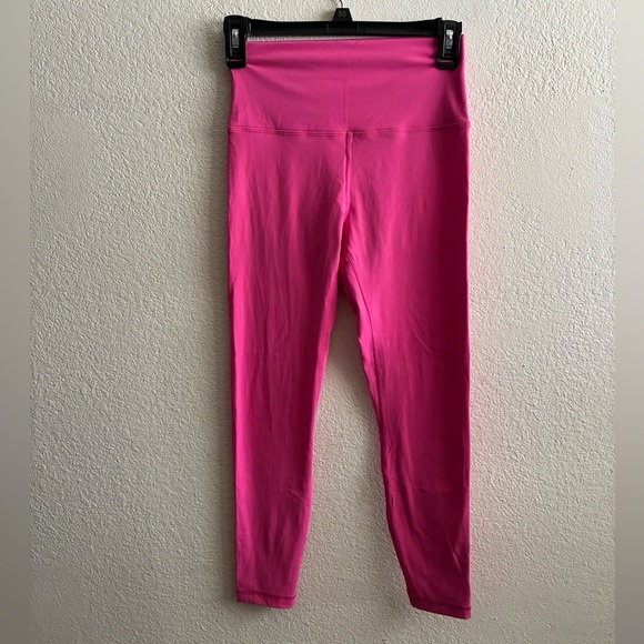 HeyNuts Pink High-Waisted Leggings S - Picture 2 of 7